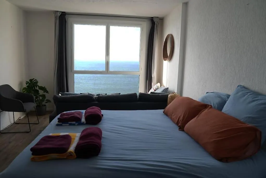 شقة Amazing Cosy Studio With Ocean View & Pool بياريتز فرنسا