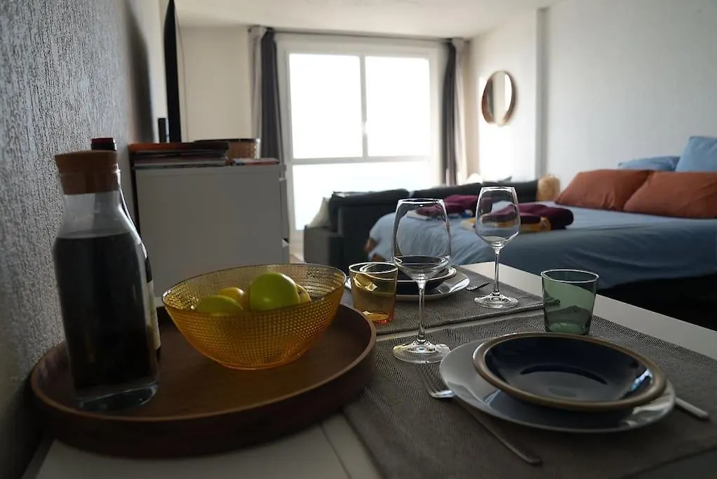 Amazing Cosy Studio With Ocean View & Pool بياريتز شقة